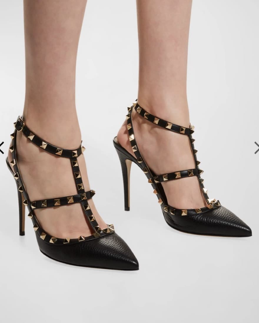 Valentino Garavani Rockstud Leather Cage - Image 1
