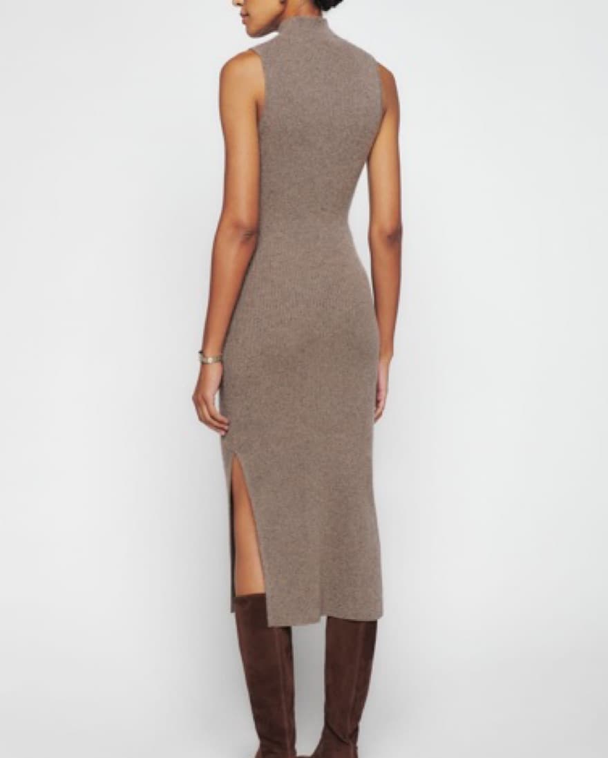 Reformation Cashmere Dress - Image 5
