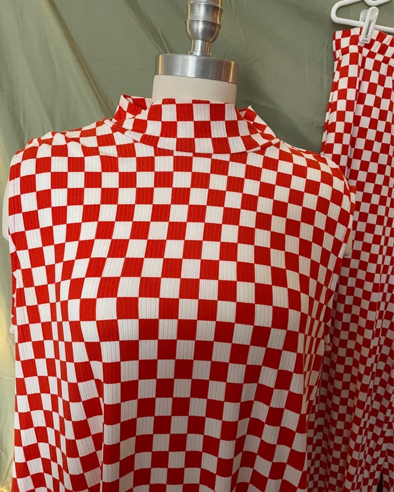 Checkered Playsuit  - Image 2