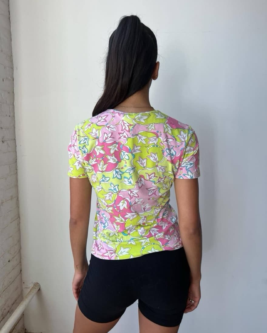 Emilio Pucci Floral Tee - Image 3