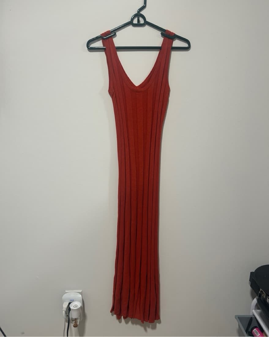 Orange Maxi Dress - Image 2