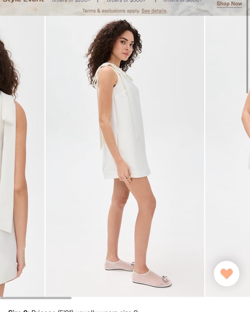 ALIGNE Fern Bow Tie Mini Dress - Image 2