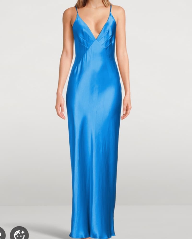 Shona Joy Ceil Maxi Dress in Aqua - Image 1