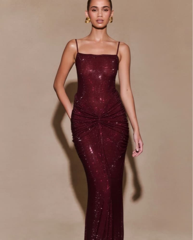 Diamante Sparkle Dress - Image 1