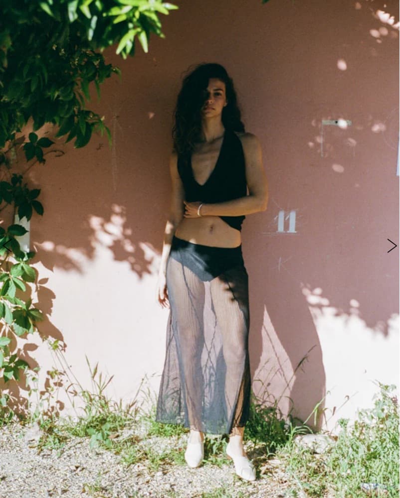 With Jean Lorenzo Sheer Skirt - Image 5