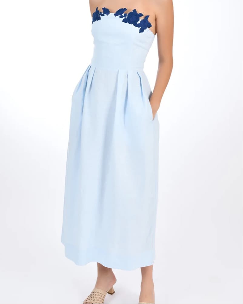 Fanm Mon Linen Dress - Image 2