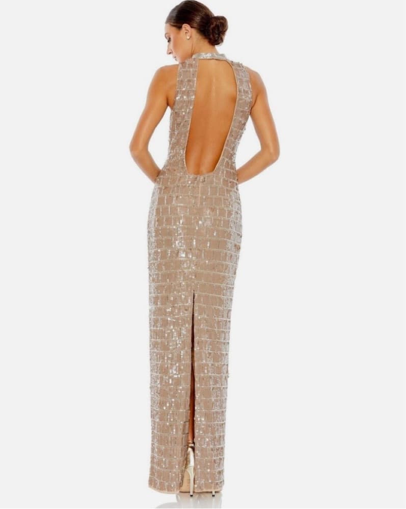 Mac duggal Sequin Maxi Dress - Image 2