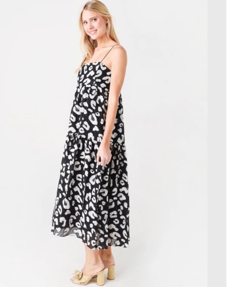 Hunter Bell New York Leopard Print Dress - Image 2