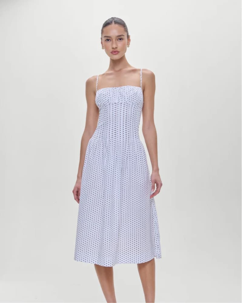 Frankies Bikinis Reign Polka Dot Dress - Image 3