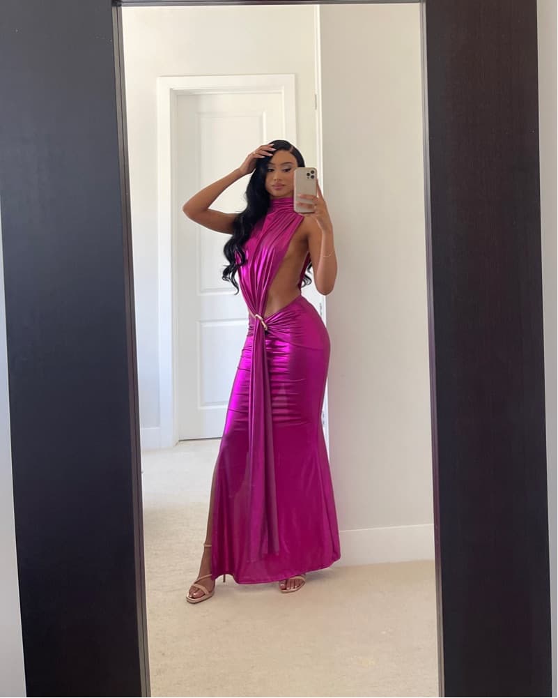 Radiant Fuchsia Gown - Image 1