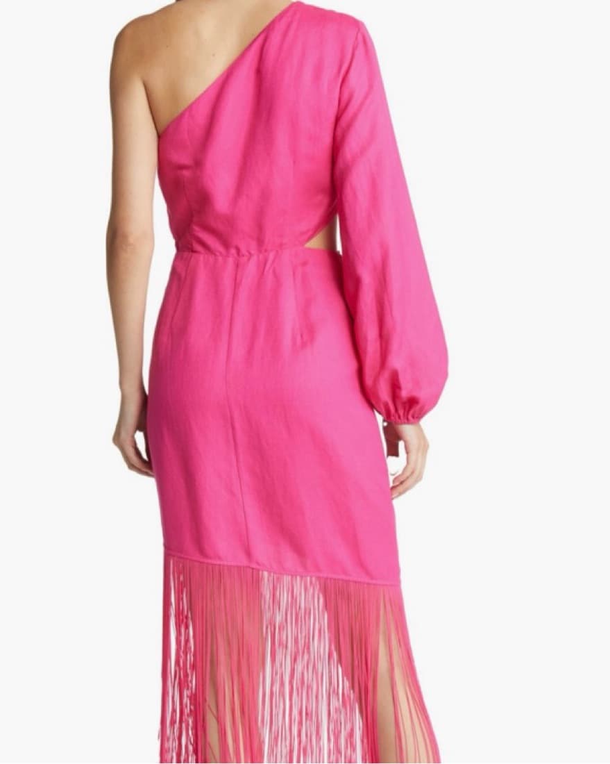 & Other Stories One Shoulder Fringe  - Image 2