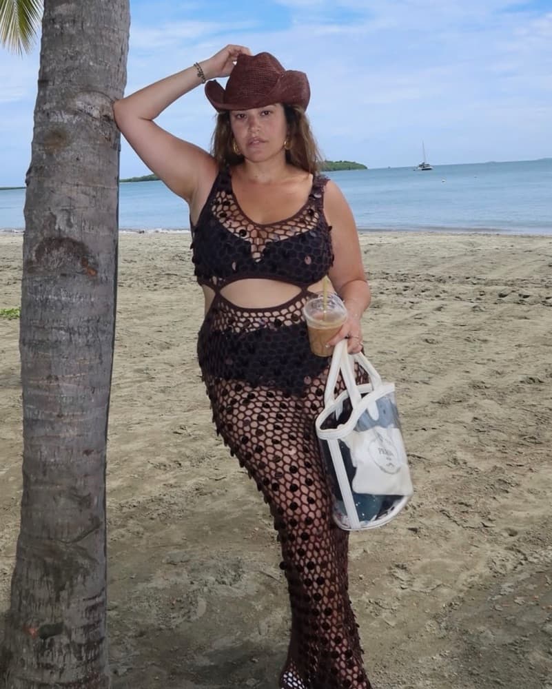 Elegant Crochet Swimwear Cover-Up - Image 1