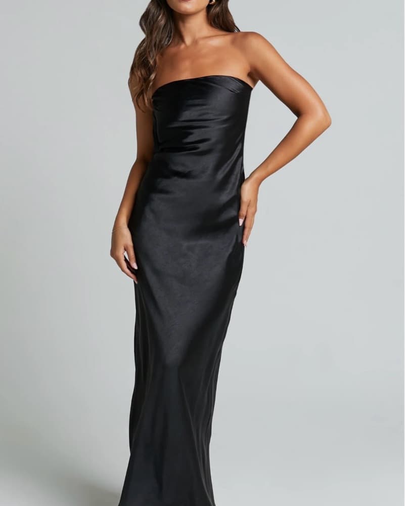 Charlita Formal Maxi Dress – Black - Image 1