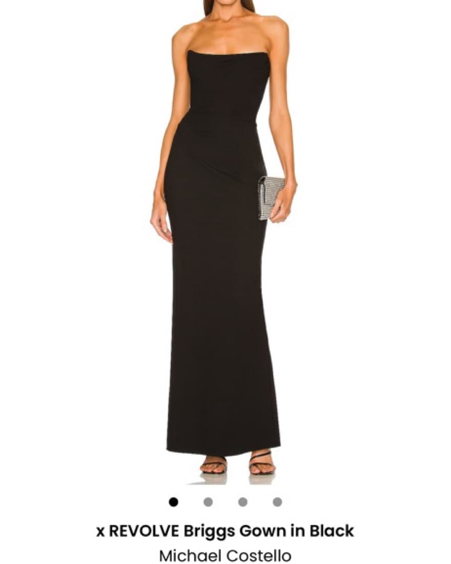 Revolve Black Briggs Gown - Image 1