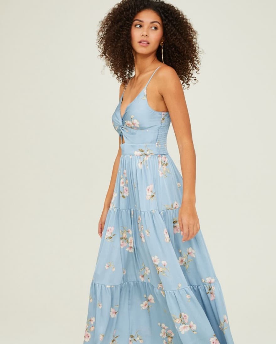 Floral Maxi Dress - Image 2