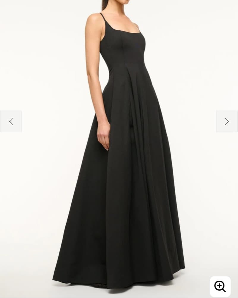 Staud Black Gown  - Image 4