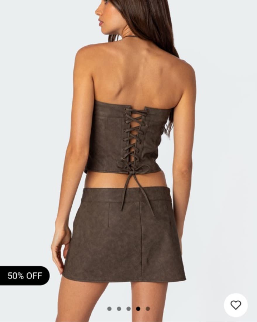 Brown Corset Set - Image 4
