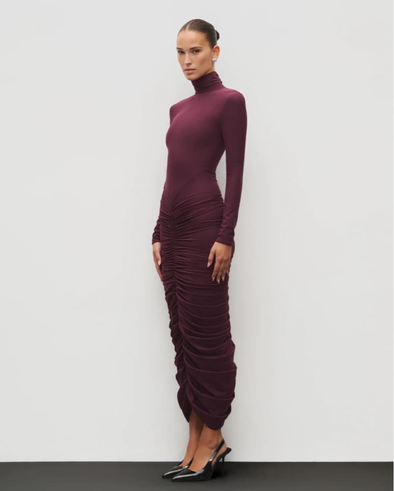 Heiress Beverly Hills Ruched Maxi Dress - Image 1
