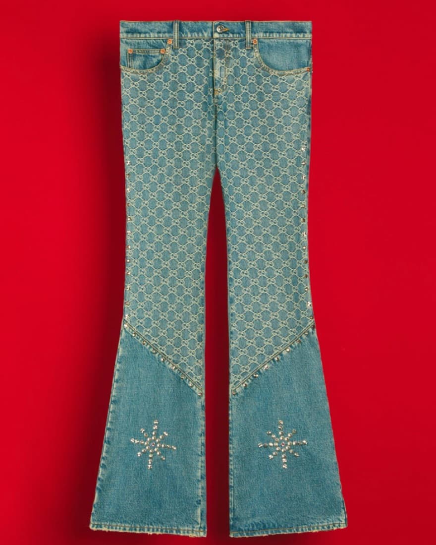 Gucci X Palace Bootcut Jeans - Image 1