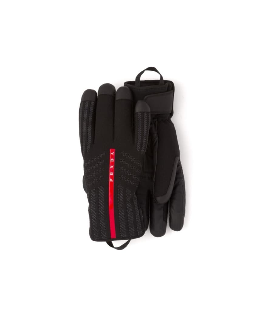 GORE-TEX, Leather And Knit Ski Gloves - Image 1