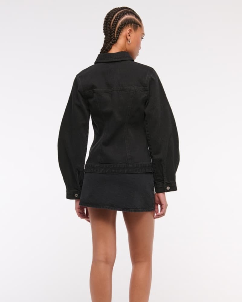 Abercrombie Slim Barrel Denim Jacket - Image 3