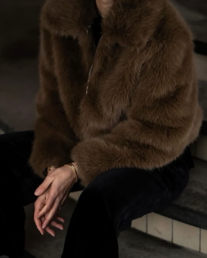 Frankie Shop Faux Fur Jacket *sold out*  - Image 1