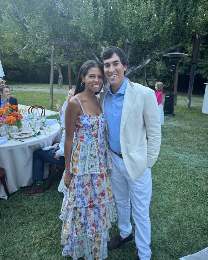Floral Maxi Dress and Elegant White Gown - Image 1