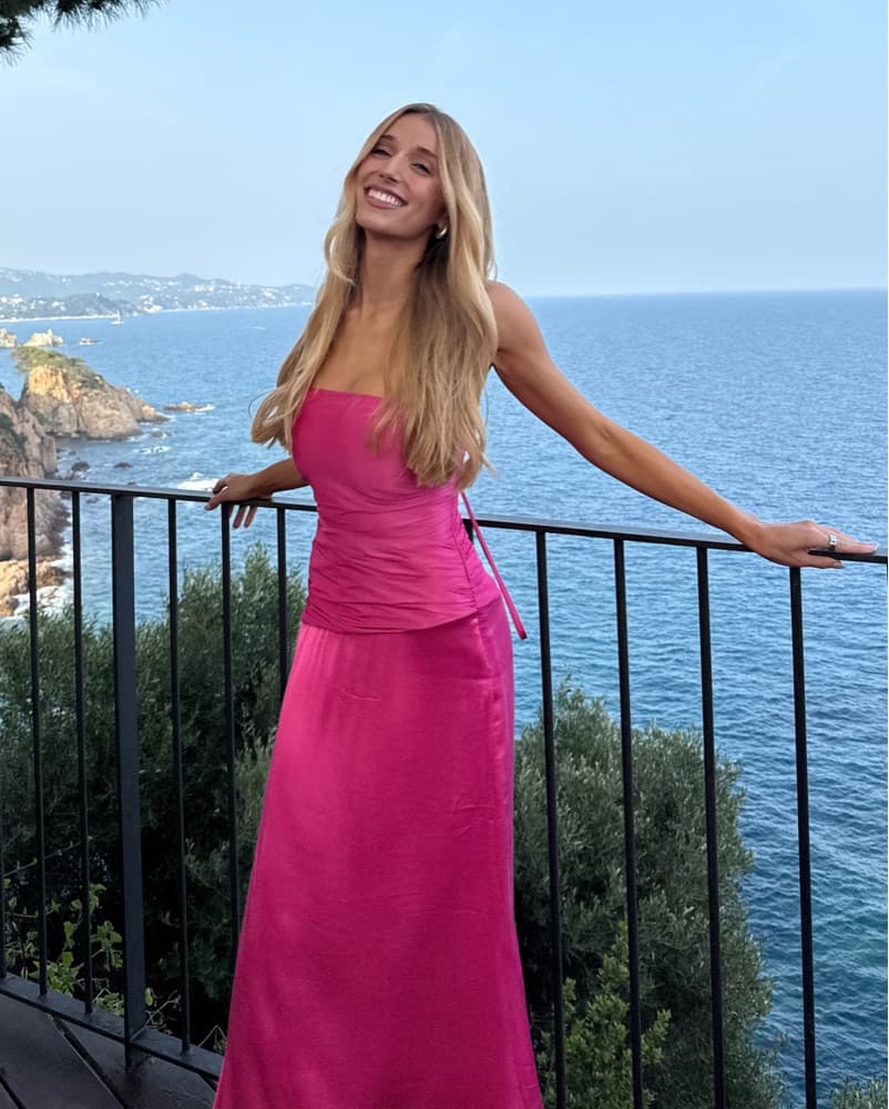 Meshki Pink Serena Dress - Image 3
