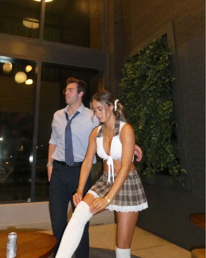 Sexy School Girl Costume  - Image 3