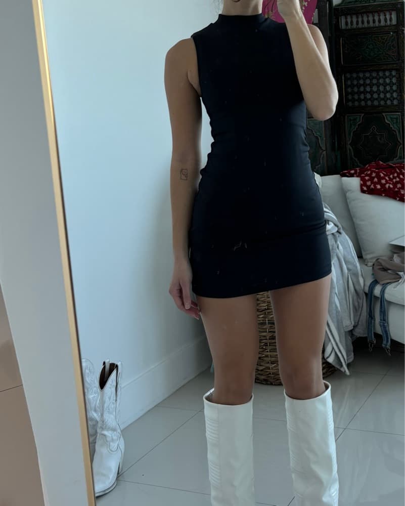 Black Babaton Dress - Image 1