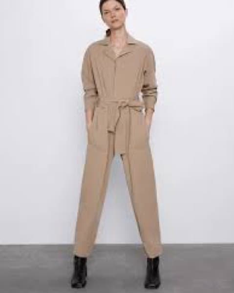 Chic Camel Jumpsuit  - Image 5