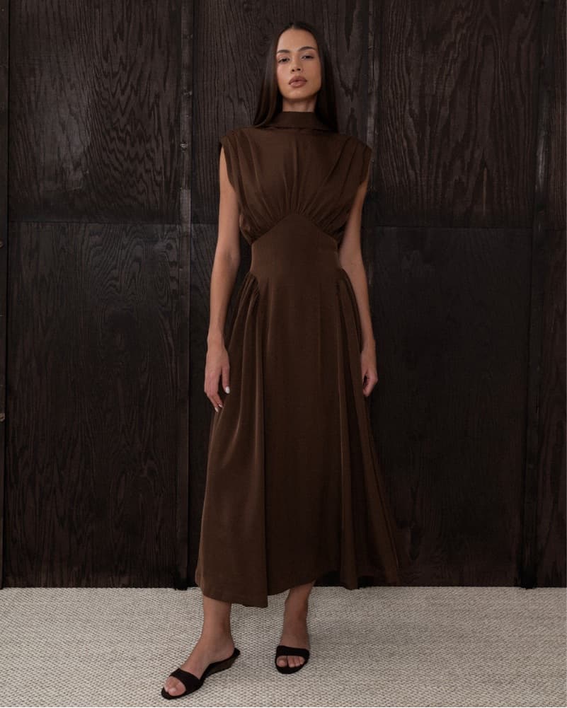 The Bekk Eliana Sleeveless Midi Dress - Image 3