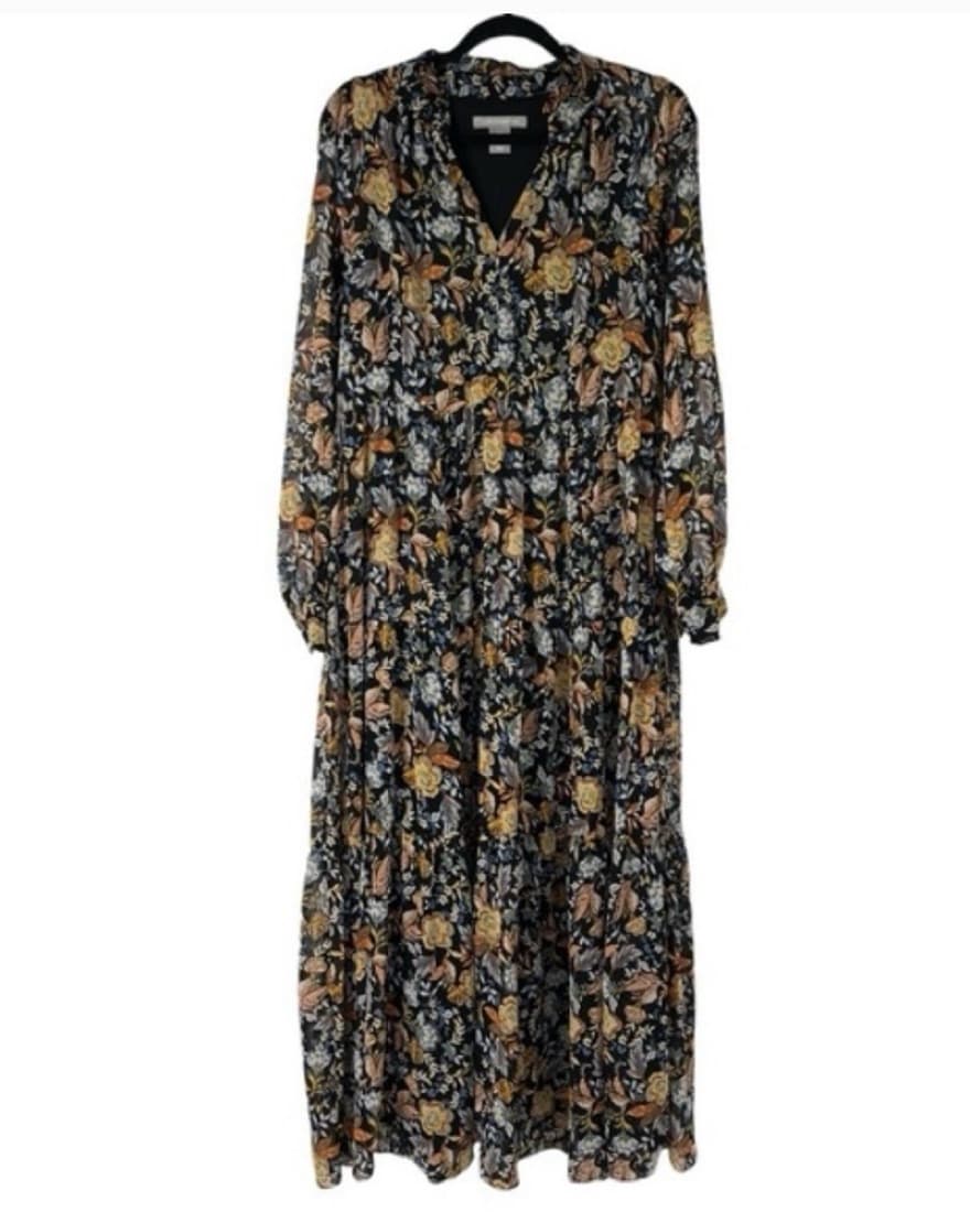 Lucky Brand Floral Chiffon Dress - Image 3