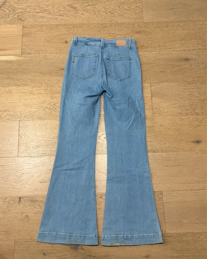 PAIGE Genevieve  Flare Jeans - Image 6