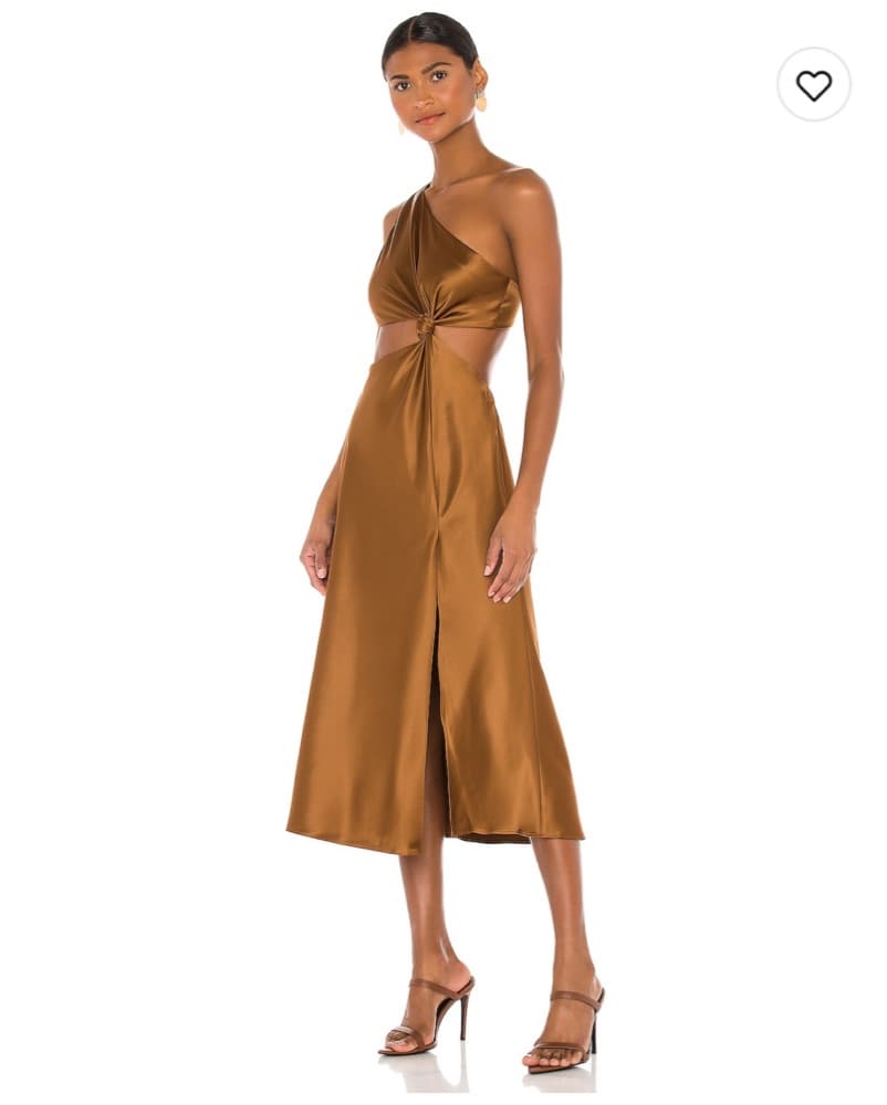 Imani Dress In Brown - Image 2