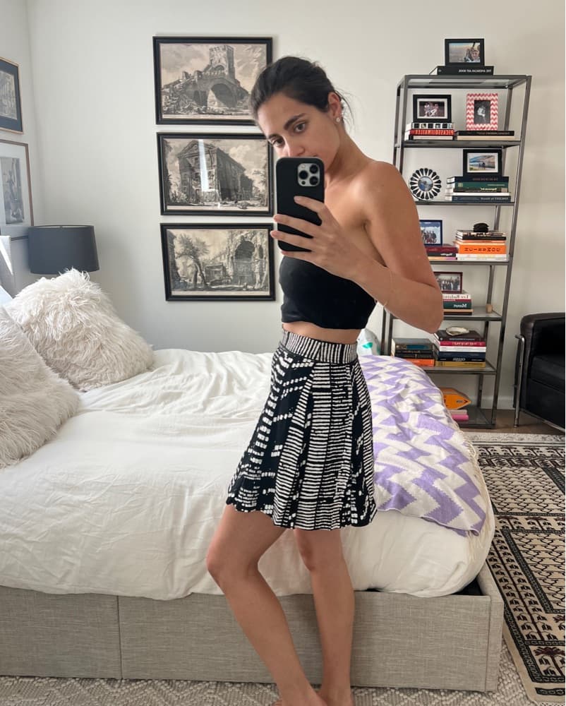 Proenza Schouler Patterned Pleat Shorts - Image 2