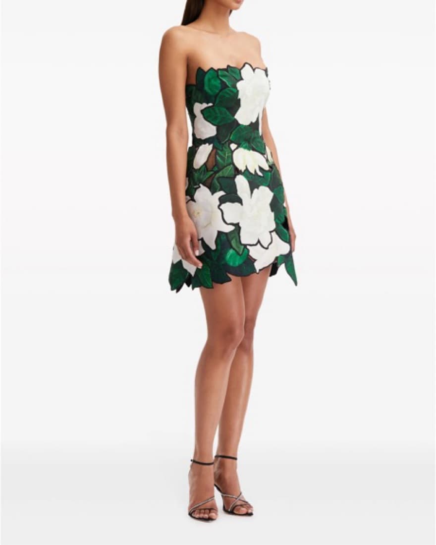 Oscar De La Renta Gardenia Dress    - Image 2