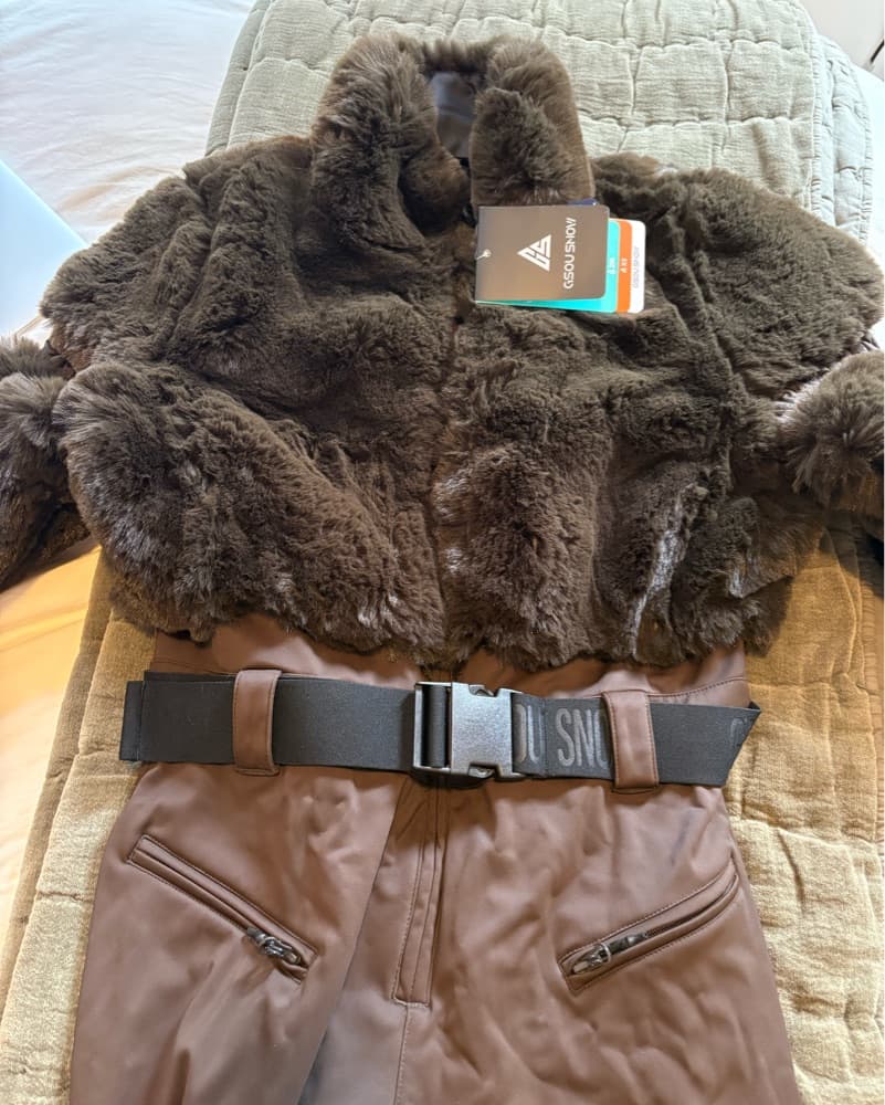 Brand New Brown Ski Suit - Image 2