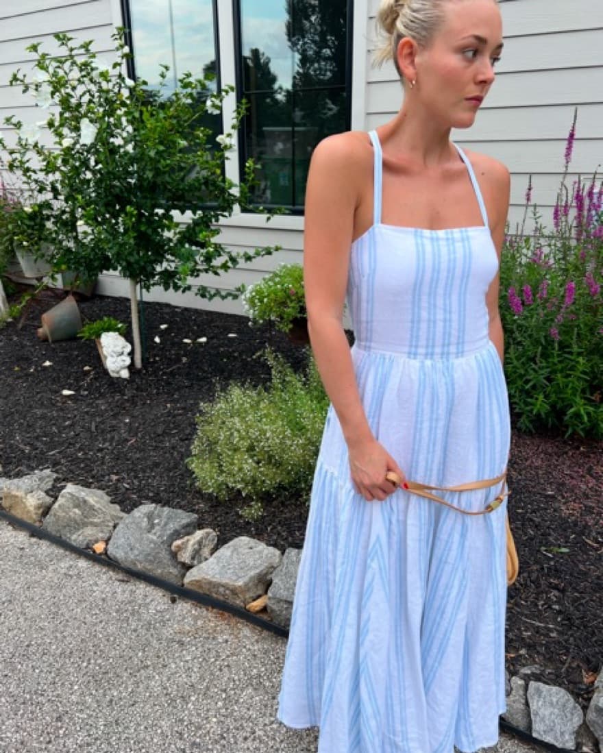 Ralph Lauren Striped Maxi Dress - Image 5