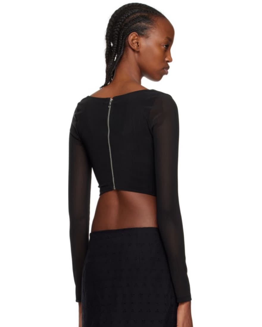 Miaou Black Corset - Image 2