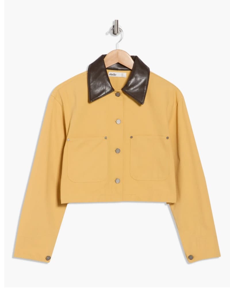 Cropped Yellow Jacket - Image 1