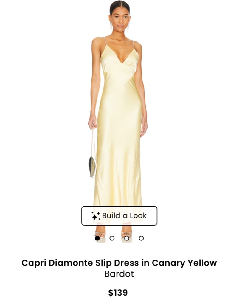 Bardot Capri Diamonte Slip Dress - Image 2