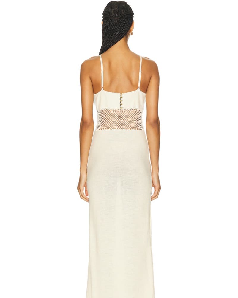 Staud Crochet Maxi Dress - Image 3
