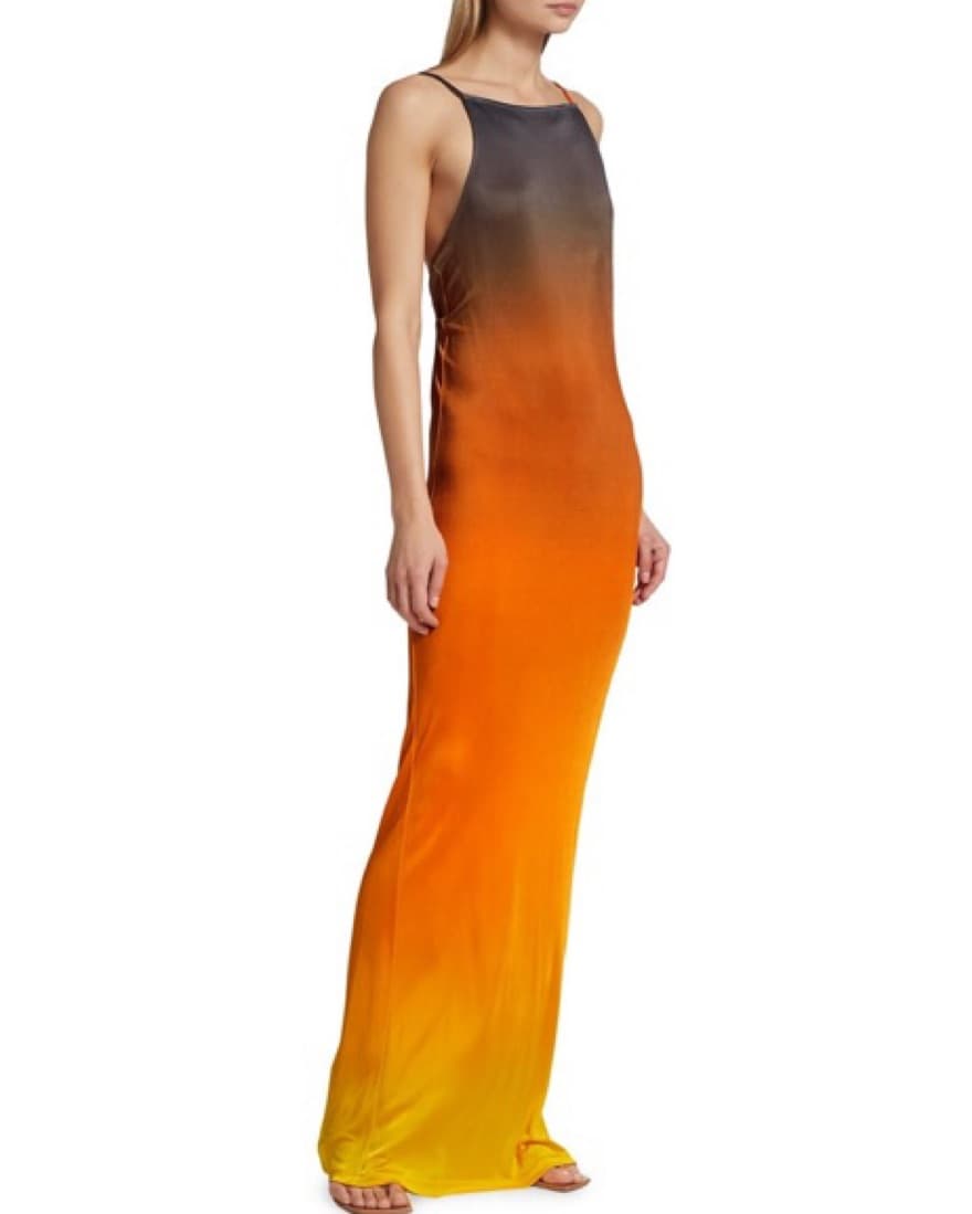 Ronny Kobo Ombre Maxi Dress - Image 2