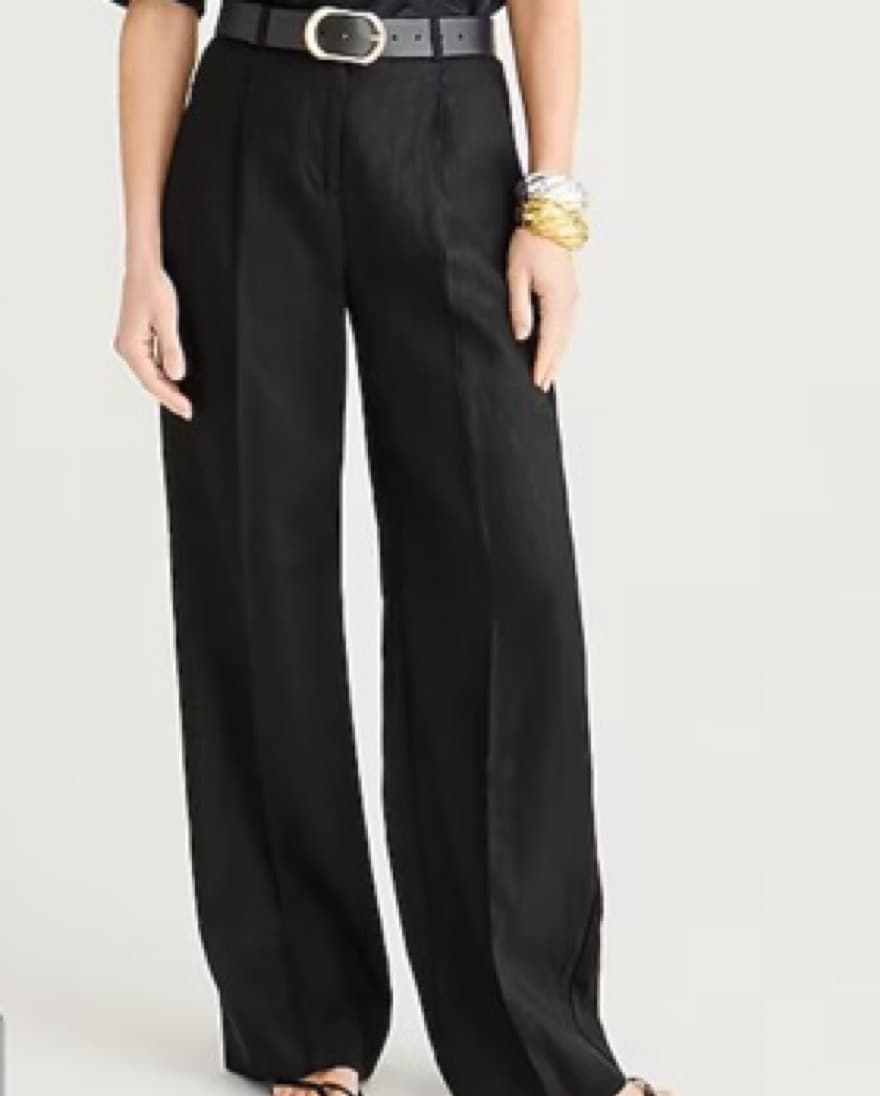 JCrew Linen Scoop Neck Vest Set - Image 2