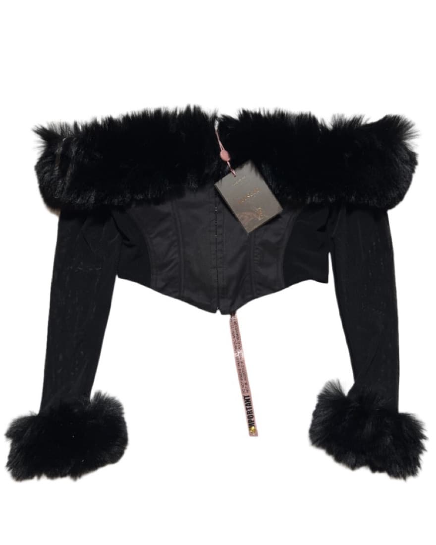 House Of Cb - Black “Merie” Top - Image 3