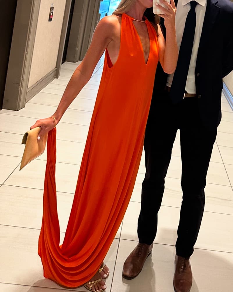 Cult Gaia Luna Gown Maxi Dress - Image 1