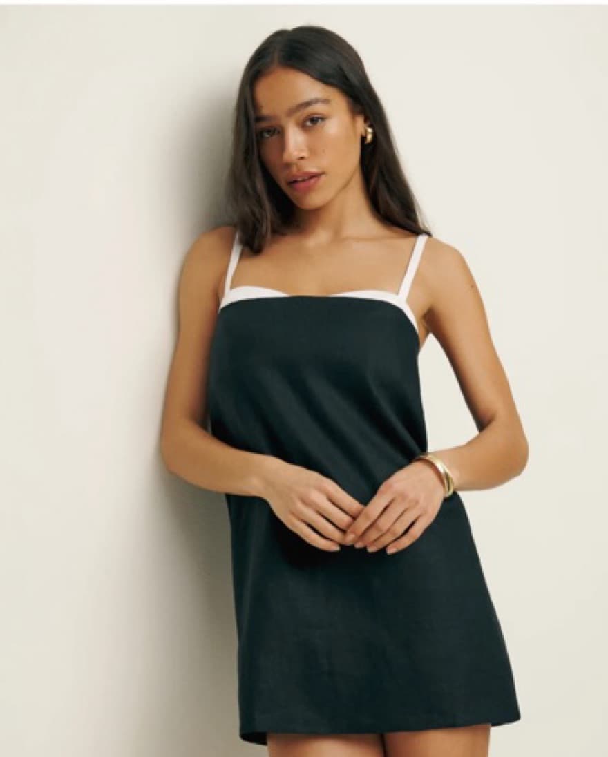 Reformation Lainey Linen Dress  - Image 4