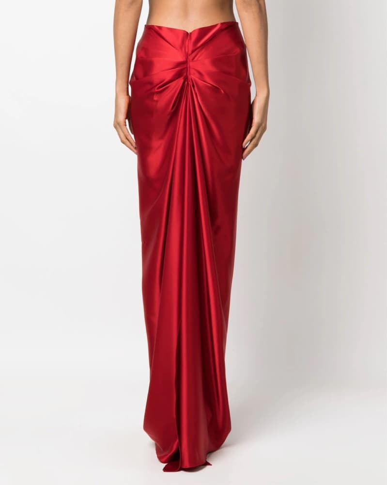 Cristina Savulescu Venus Ruched Skirt - Image 3