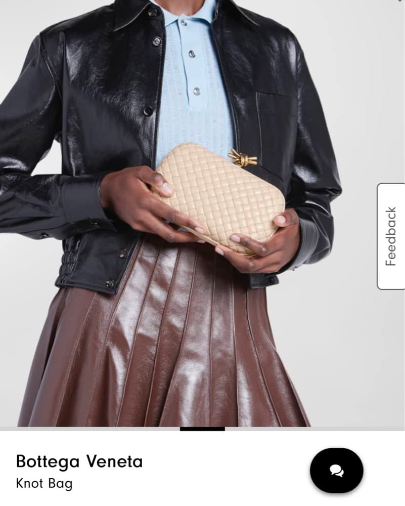 Bottega Knot Intrecciato Leather Clutch - Image 5